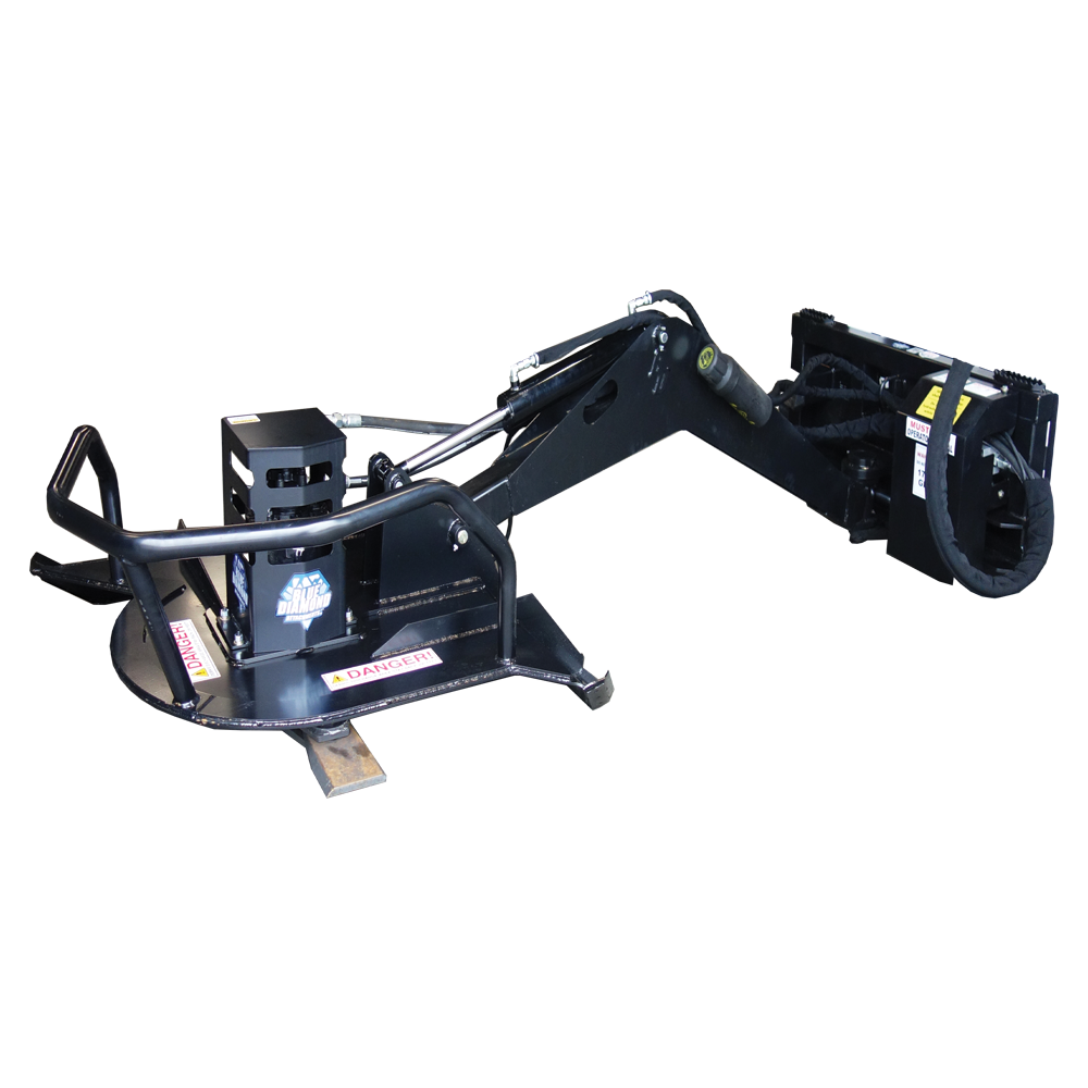 SS swing arm brush cutter web