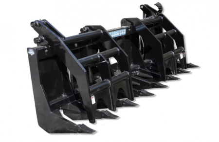 Blue Diamond Skid Steer Attachments Severe Grapple Rake