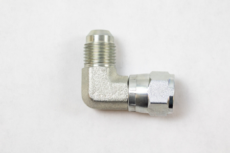 295030 M06 JIC F06 JICS Hydraulic 90 Degree Fitting Male 6 x Female 6 JIC Swivel WEBREADY 2